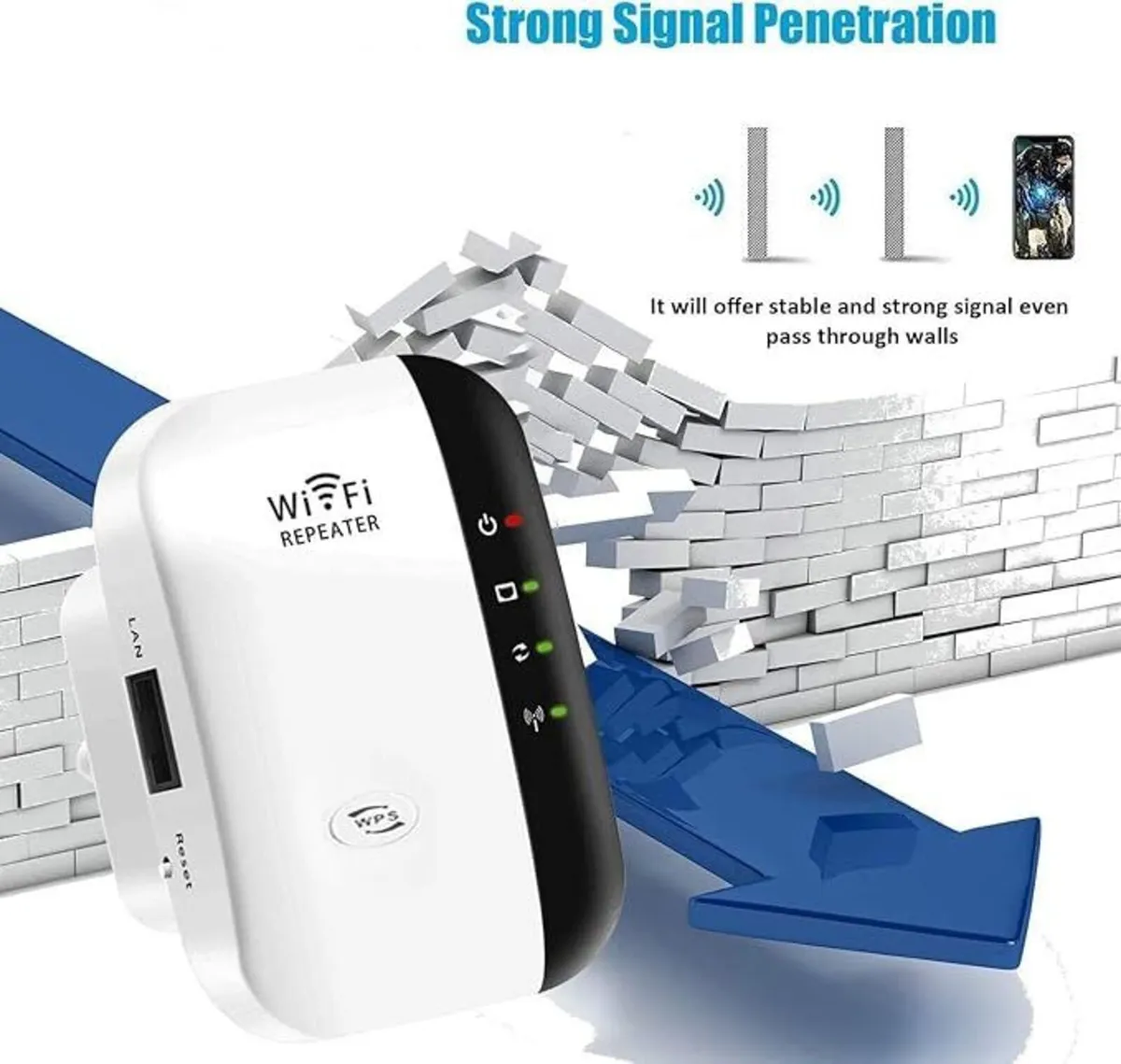 Wireless- N WiFi Repeater      BOXED and UNUSED - Image 4