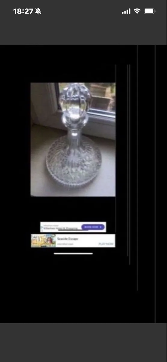 Waterford Crystal ‘Tramore’ Ships Decanter - Image 2
