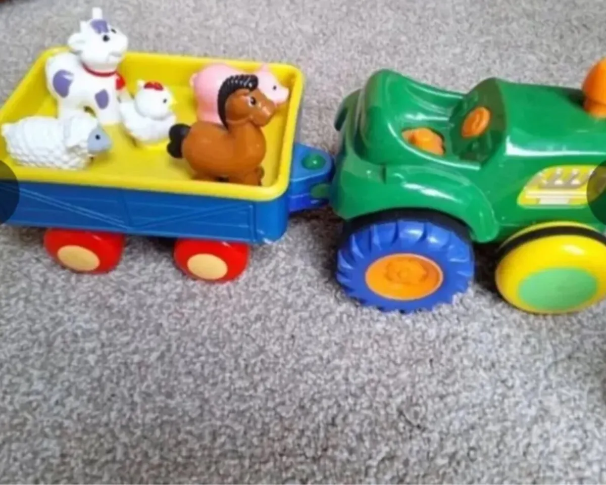 Old Macdonald toy tractor - Image 1