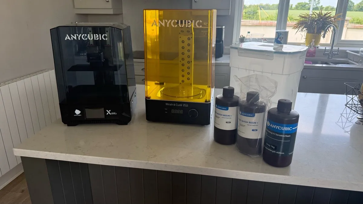 Anycubic X6KS resin 3D printer + wash and cure - Image 1