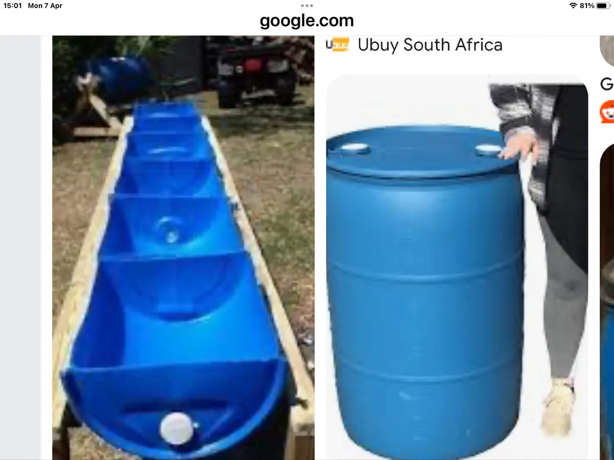 Blue Barrels 200l - Image 1