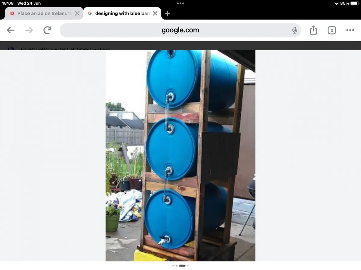 Blue Barrels 200l - Image 3