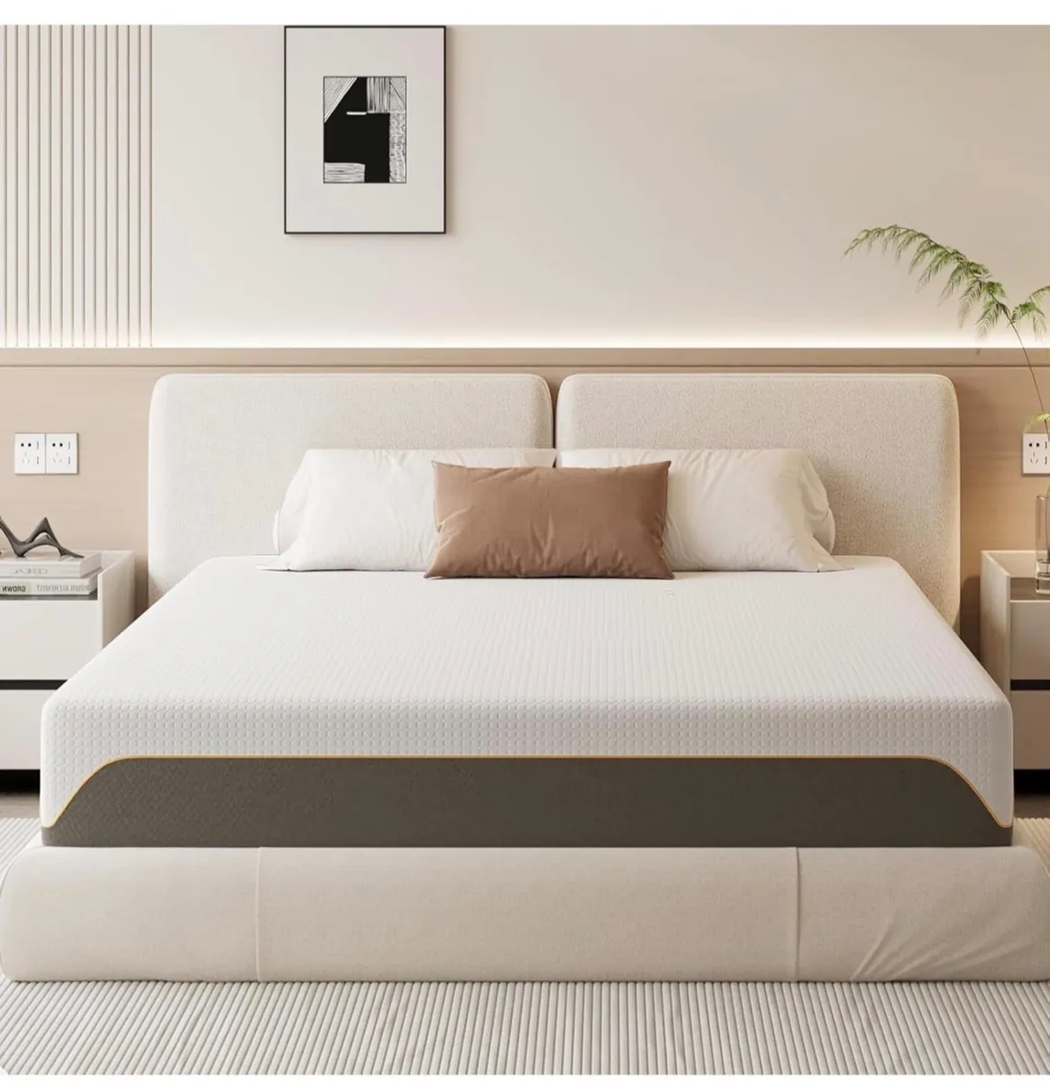 Memory Foam Mattress, 5FT King Mattress, Medium Fi - Image 4
