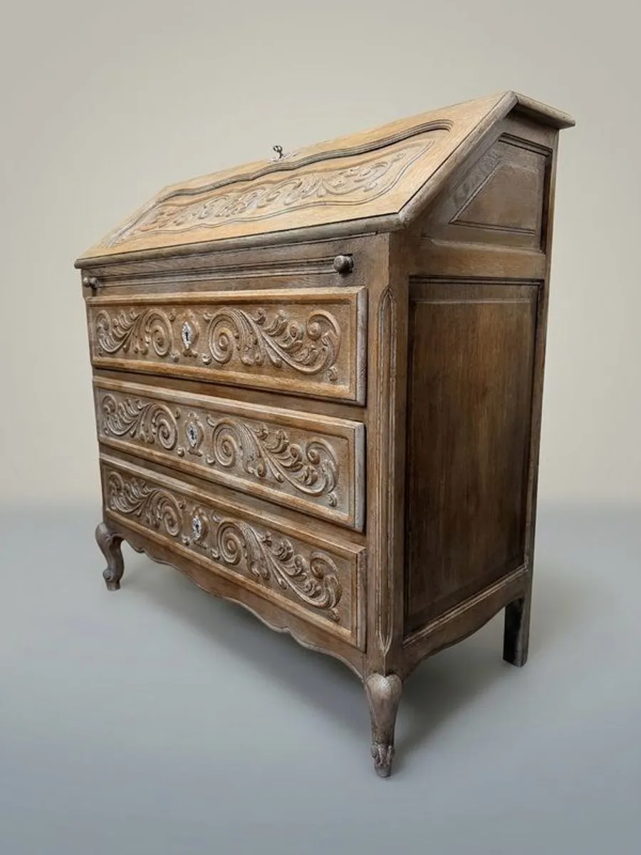 Charming Hand Painted & Distressed Ladies Writing Desk - Image 1