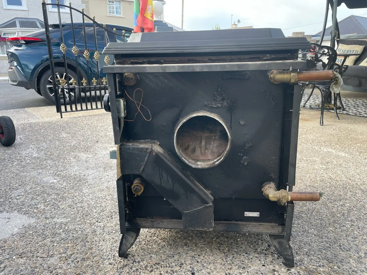 Back boiler stove for sale - Image 4