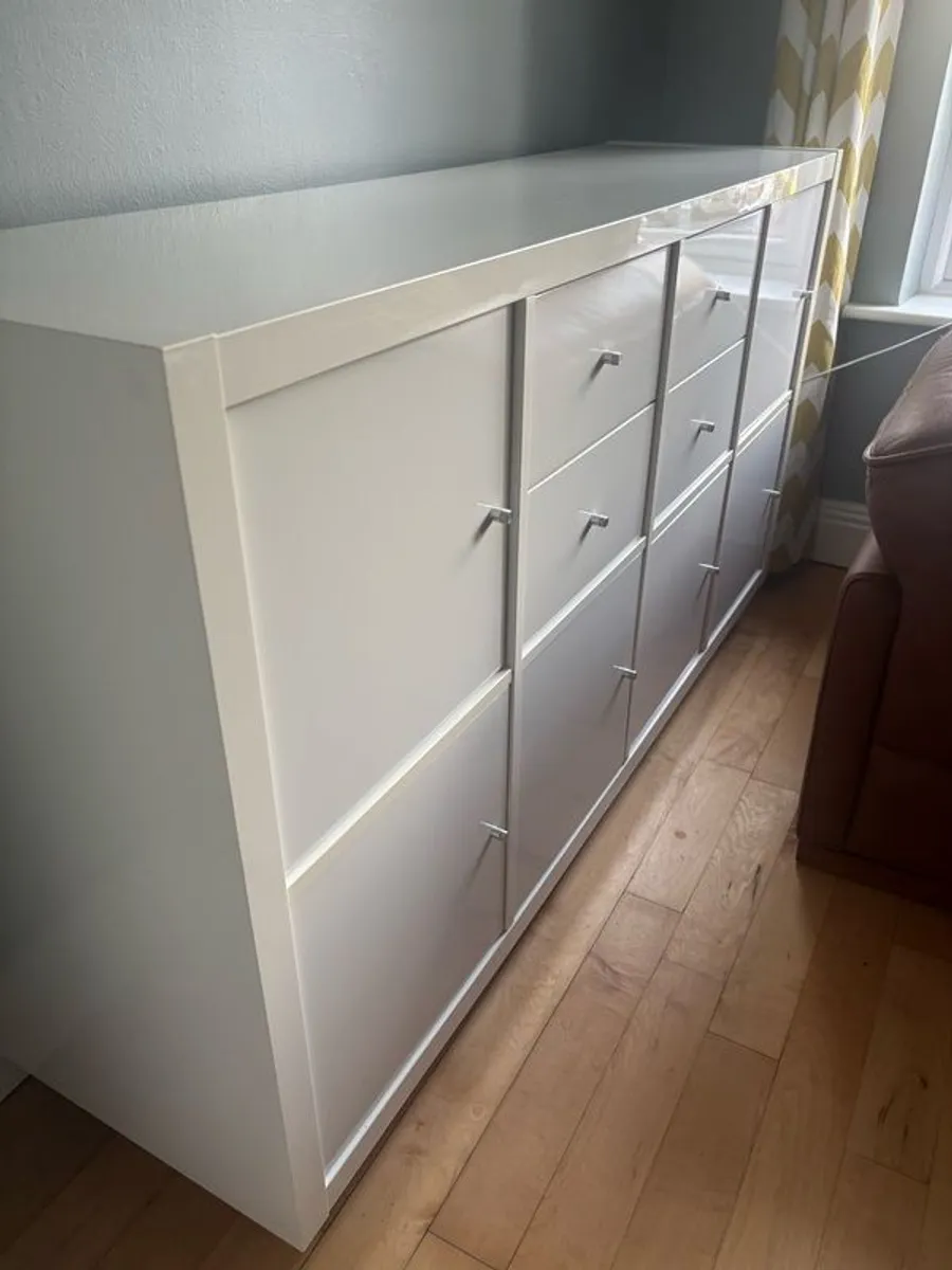 Kallax Unit with presses & drawers - Image 3