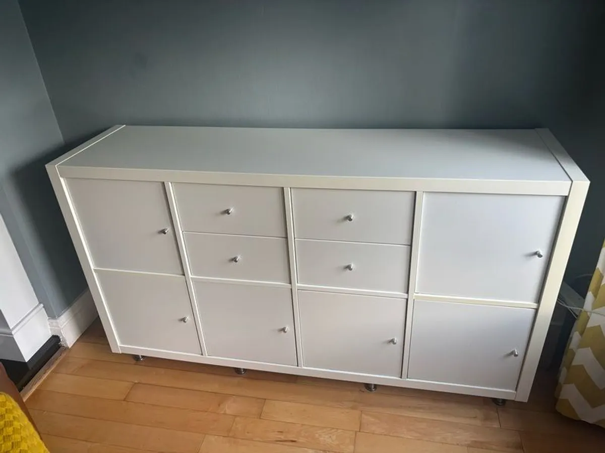 Kallax Unit with presses & drawers - Image 4
