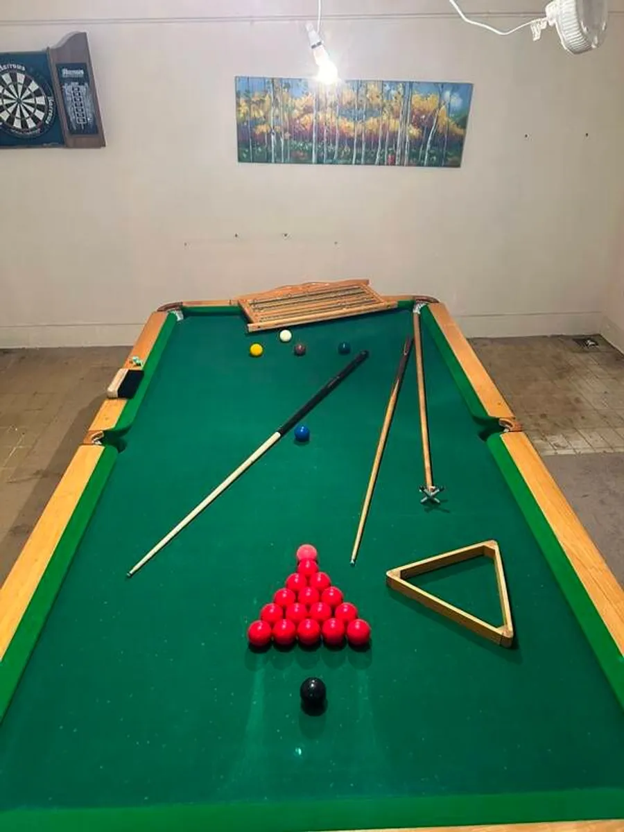 snooker table - Image 2