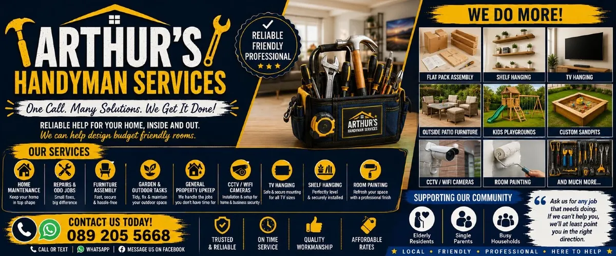 🔨 Arthur's Handyman Services | Cavan - Image 2