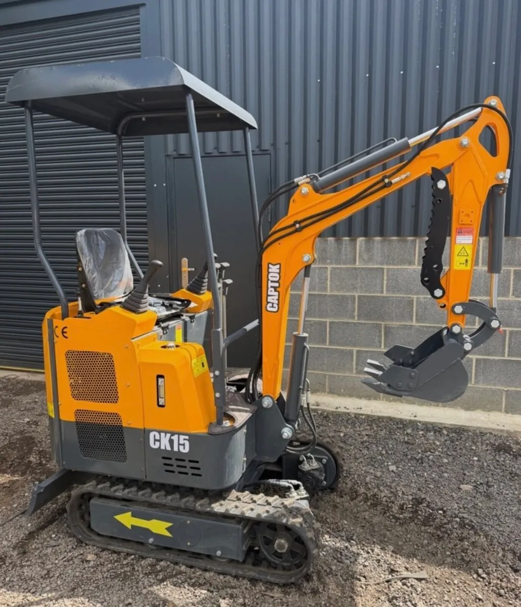 Captock 1.5 Ton Mini Digger Unused 2026 . - Image 1
