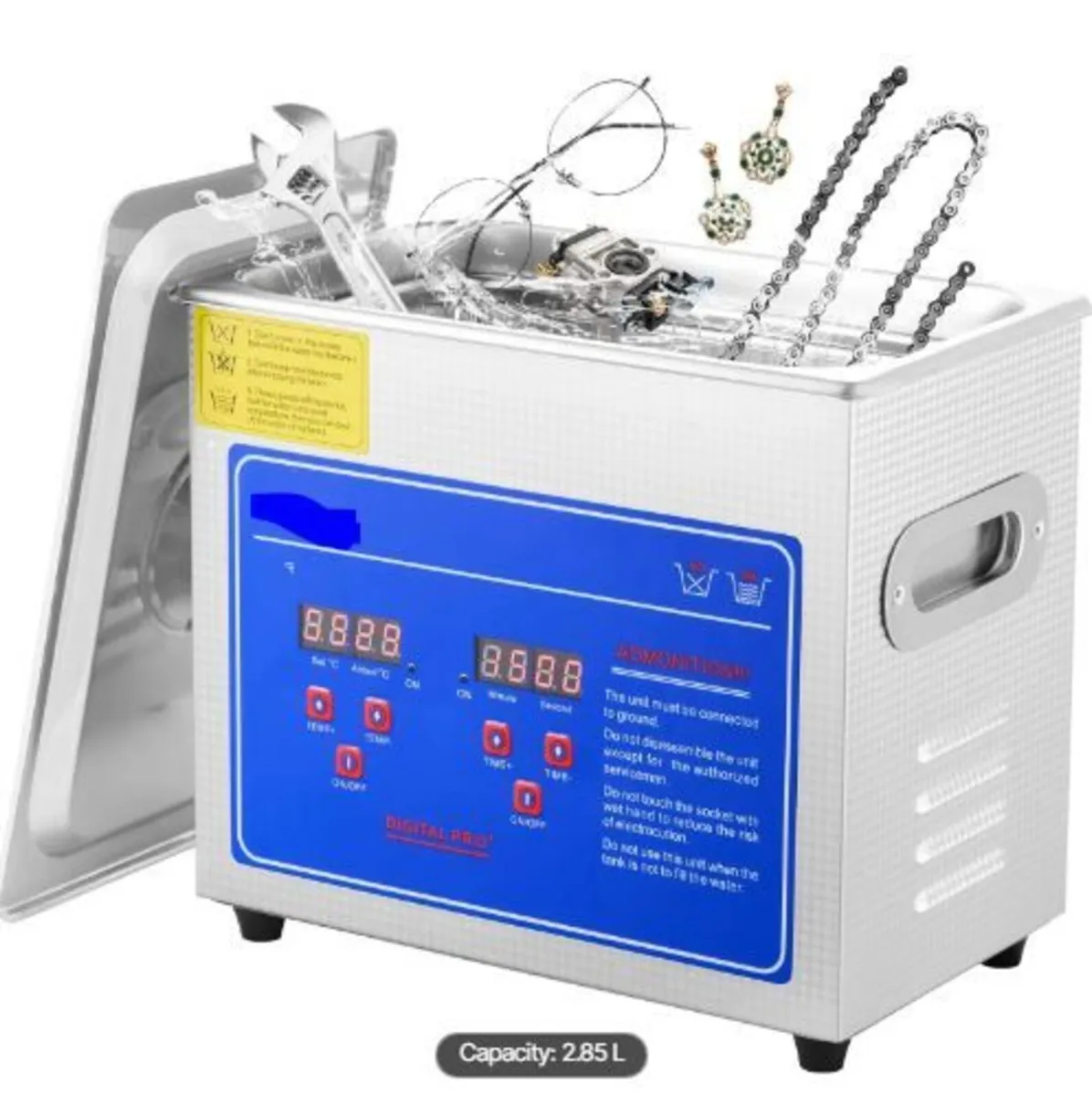 Professional Ultrasonic Cleaner, 2.85 L - Image 4
