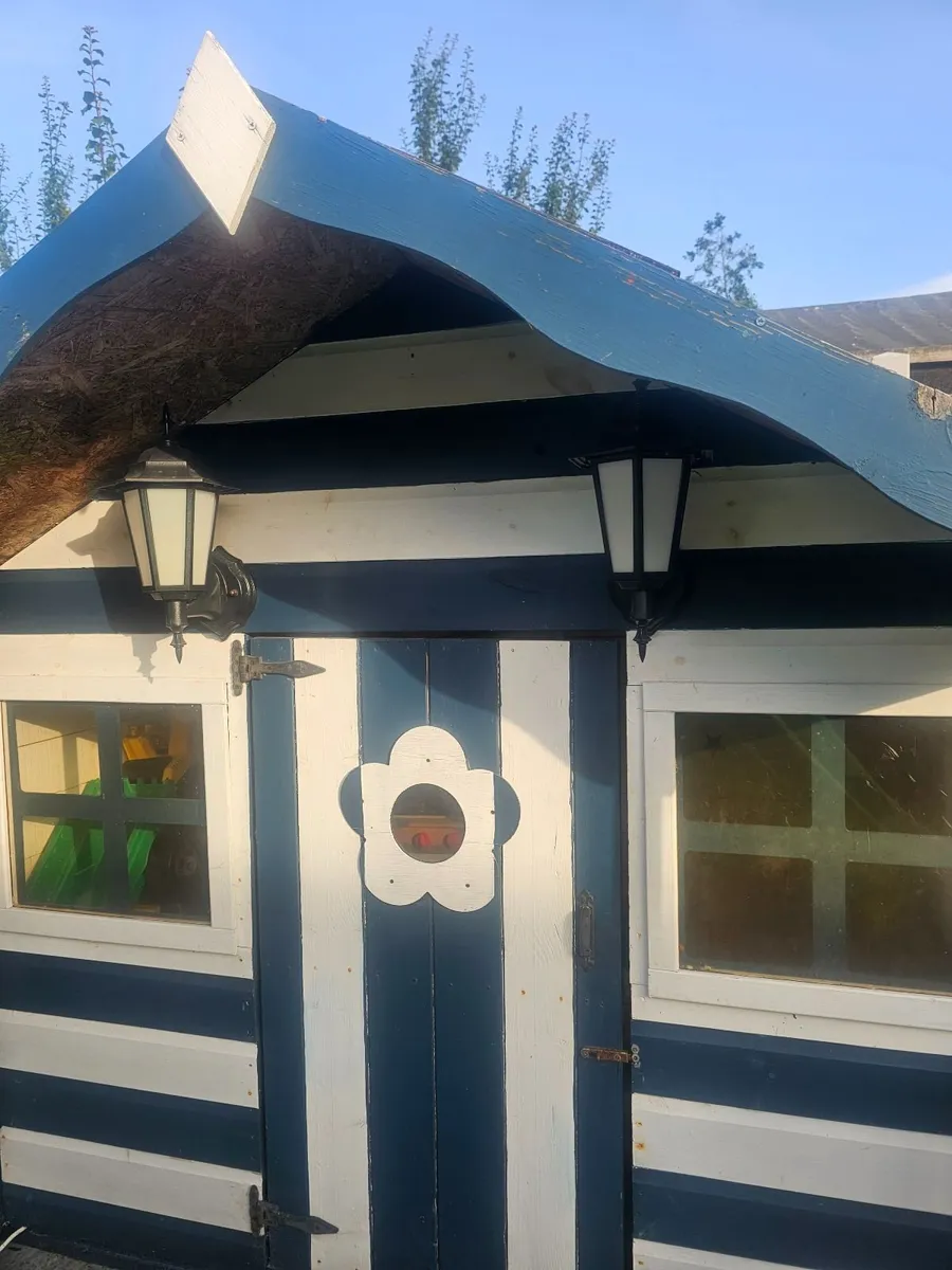 Wooden Children's Playhouse for Sale - Image 1