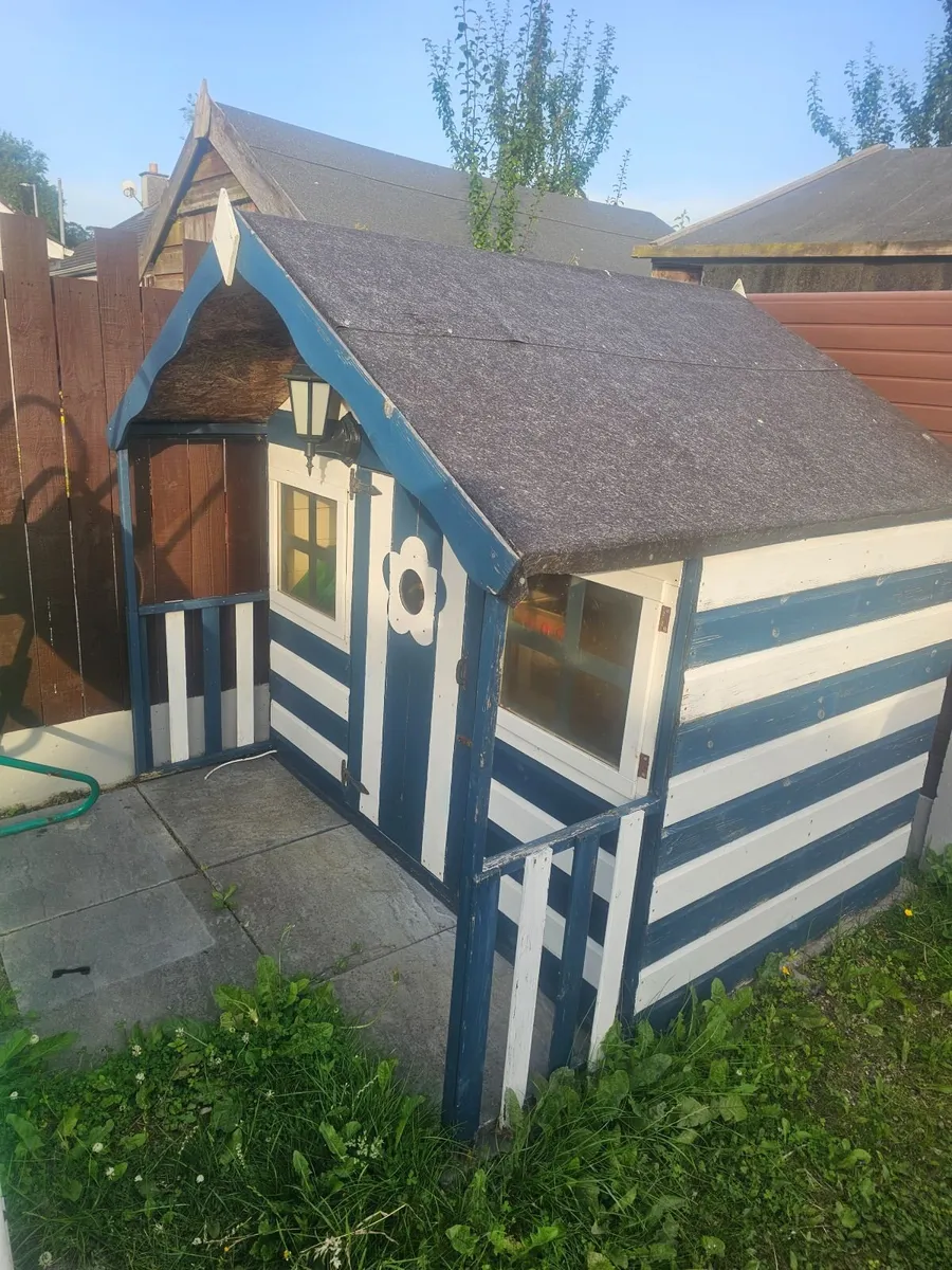 Wooden Children's Playhouse for Sale - Image 3
