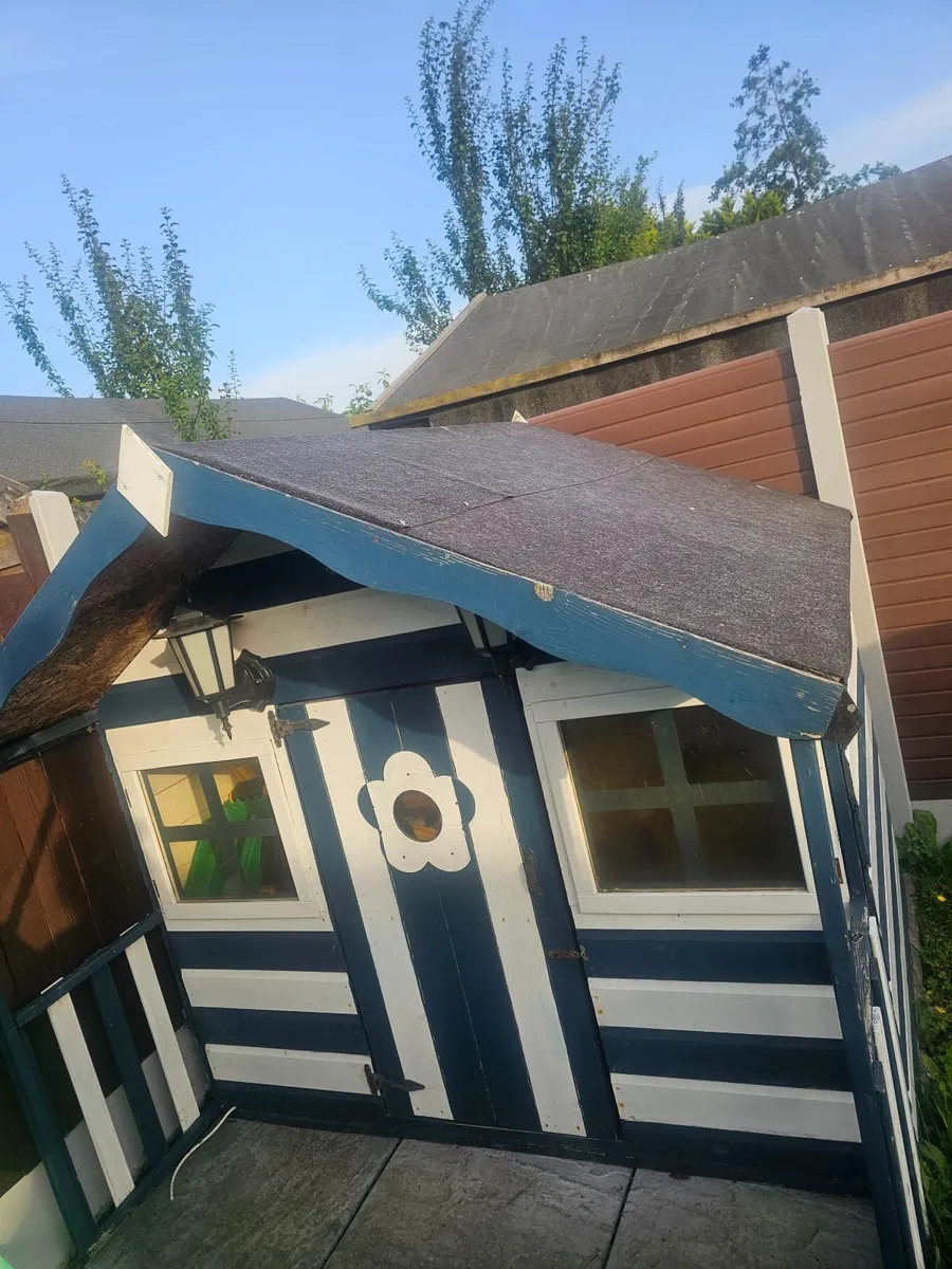 Wooden Children's Playhouse for Sale - Image 4