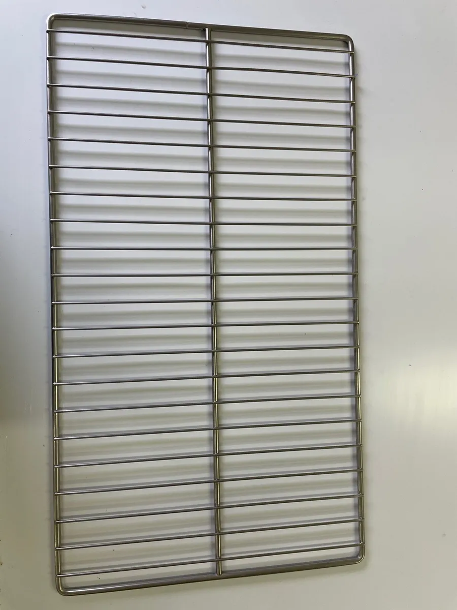 12 of wire trays/shelves (stainless steel) - Image 1