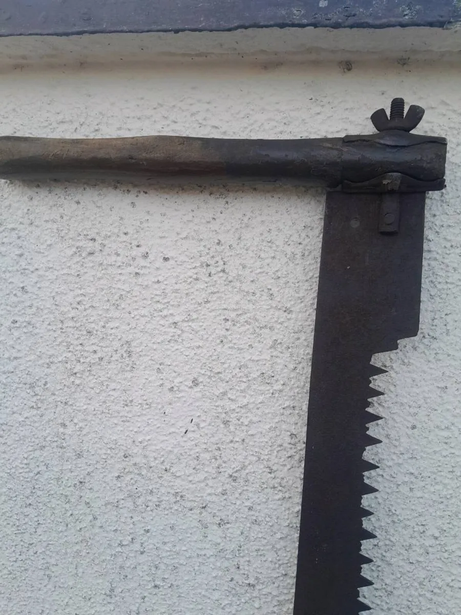 Two vintage  Cross cut saws - Image 2