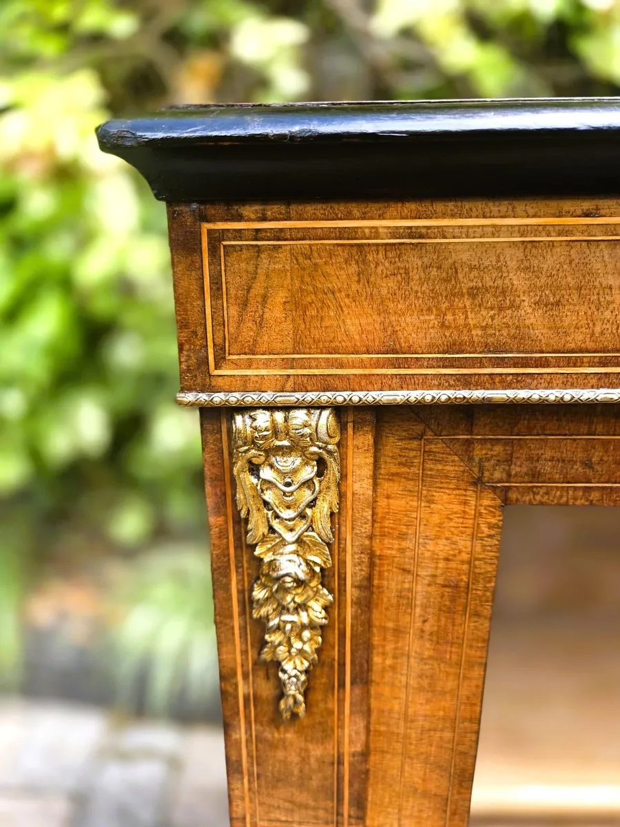Victorian Burr Walnut Cabinet- Circa 1850 - Image 2