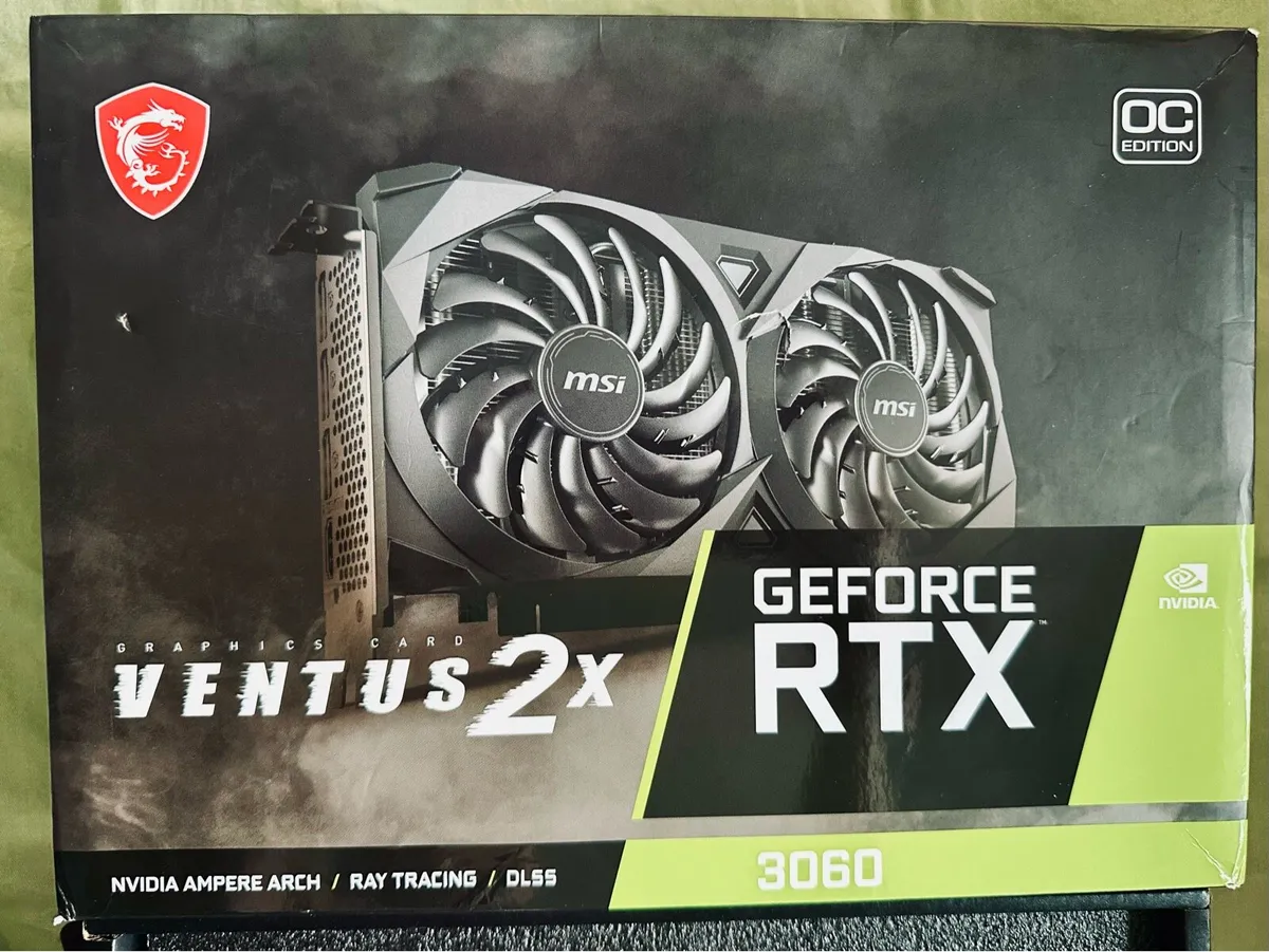 MSI GeForce RTX 3060 12GB VENTUS 2X OC Graphics Ca - Image 1