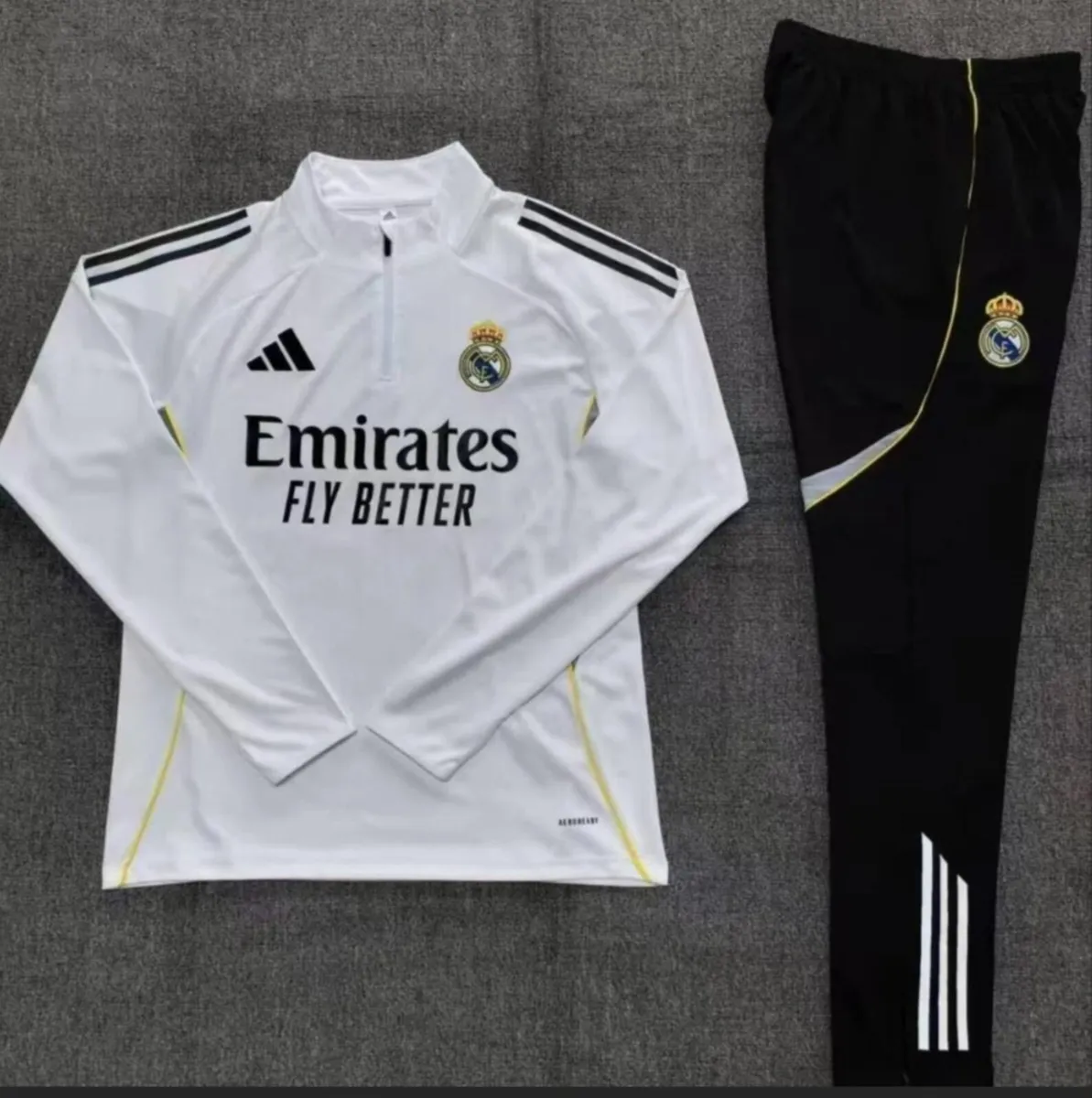 Real Madrid training tracksuit
