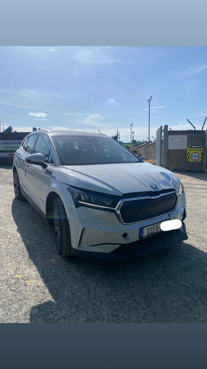 2022 SKODA ENYAQ IV80 DAMAGED SALVAGE - Image 1