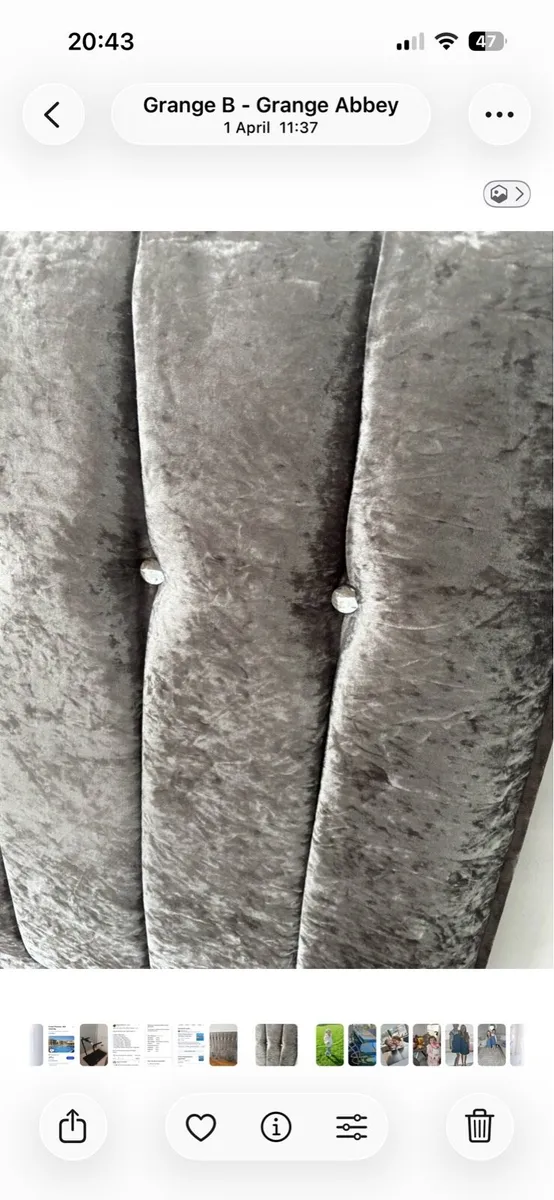 Headboard 4ft 6inch - Image 2