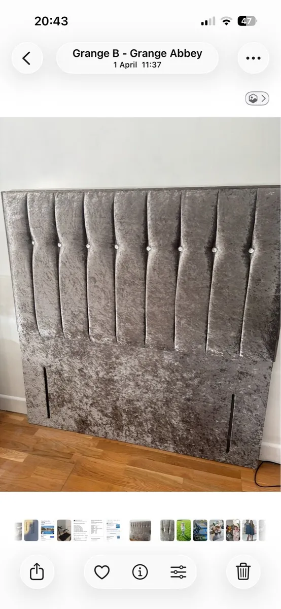 Headboard 4ft 6inch - Image 1