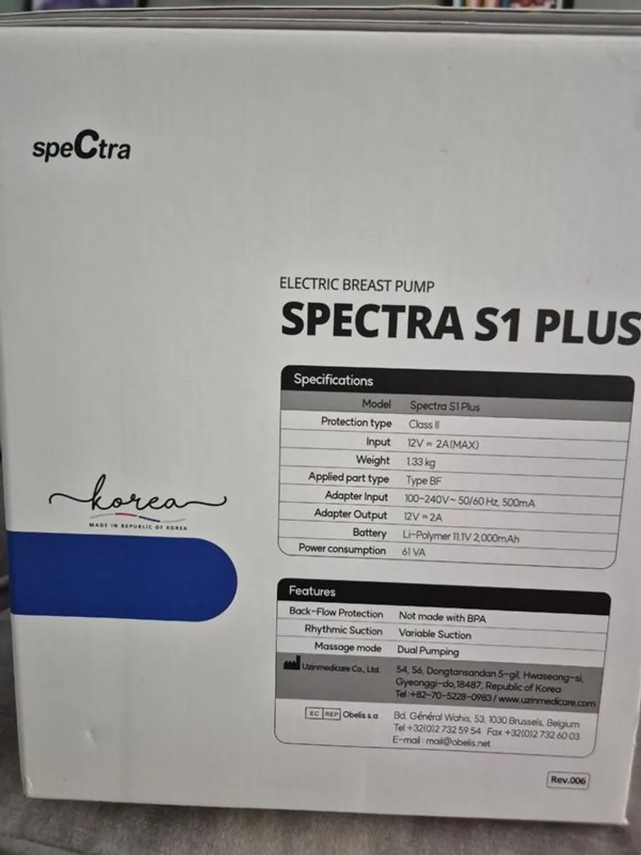 Spectra S1 Plus Electric Breast Pump - Image 3