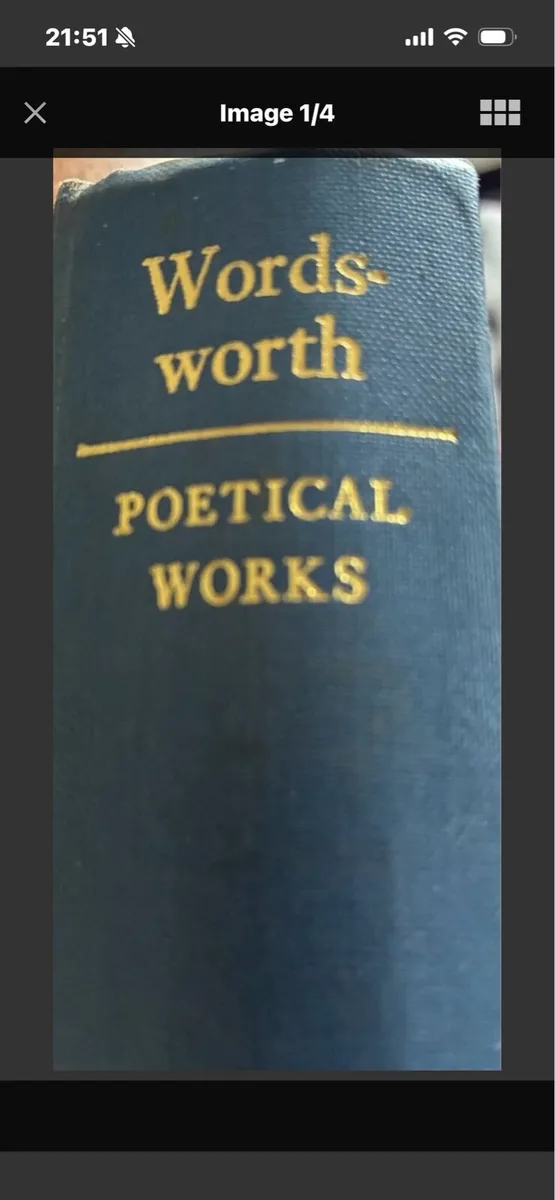 Wordsworth Poetical Works - Image 1
