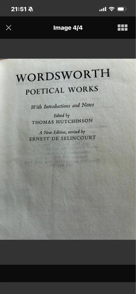 Wordsworth Poetical Works - Image 3