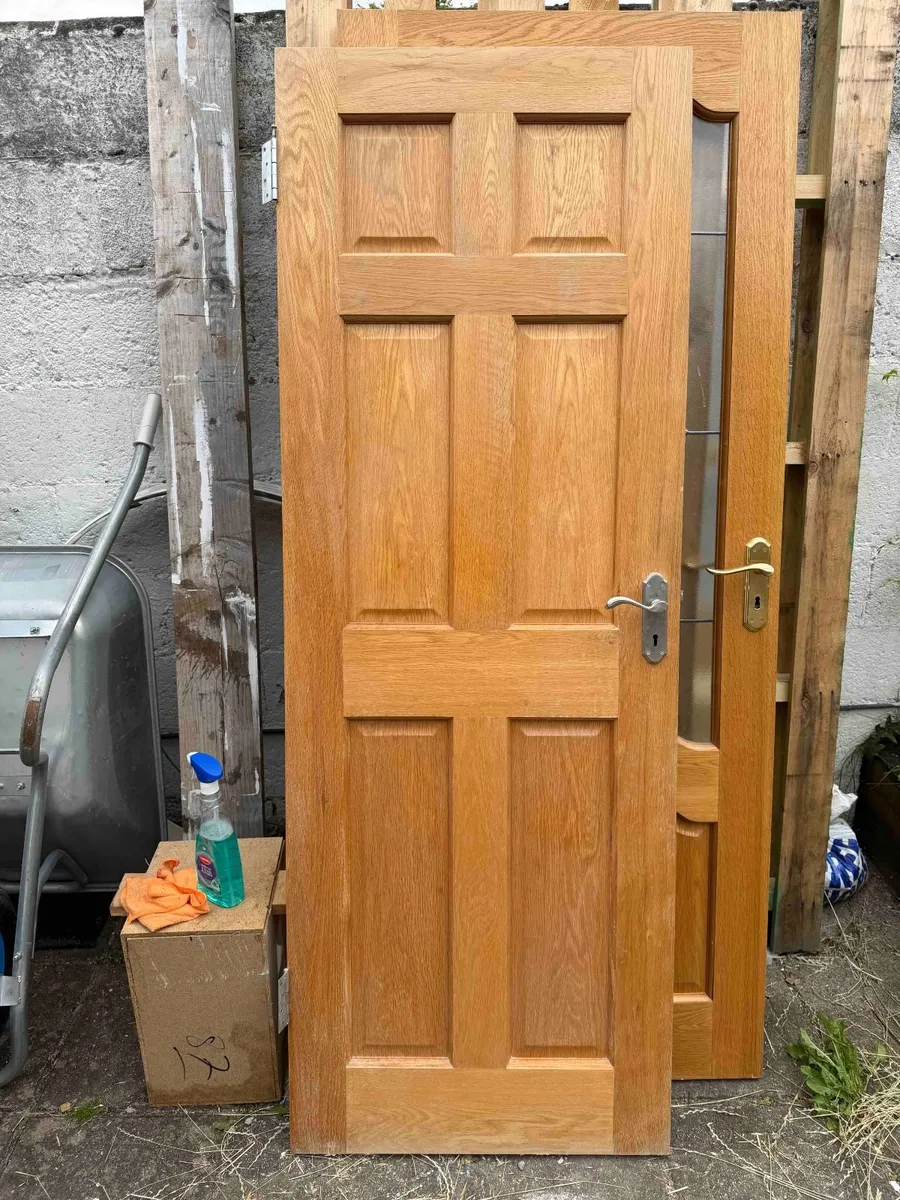 Solid Oak Door - Image 3