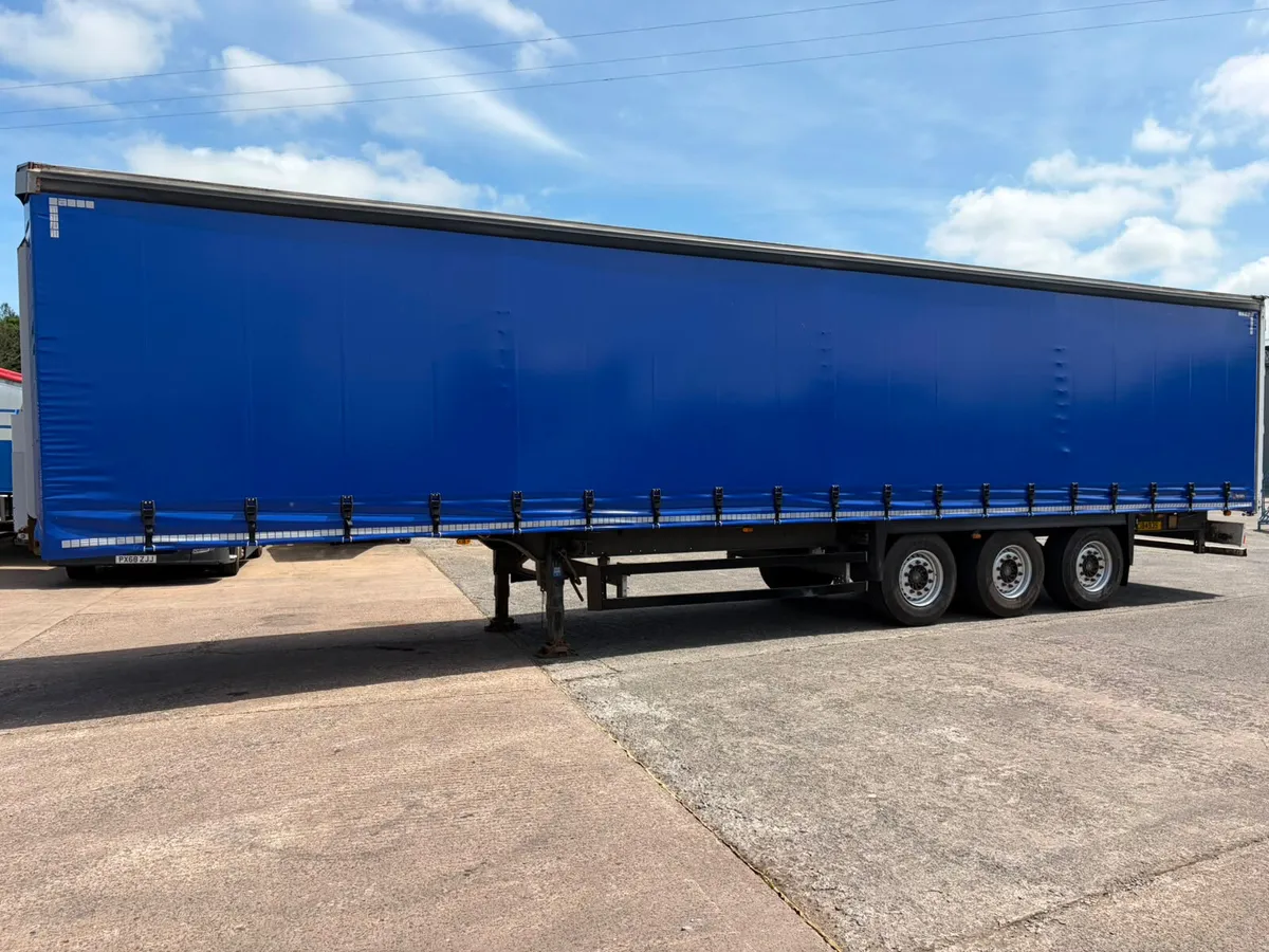Schmitz Curtainsider 4 meter high new curtains - Image 3