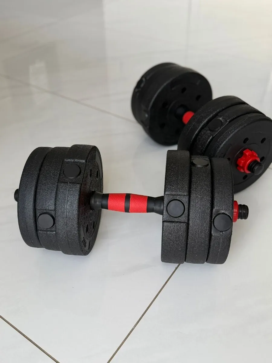 20kg Adjustable Dumbbell Set - Image 2