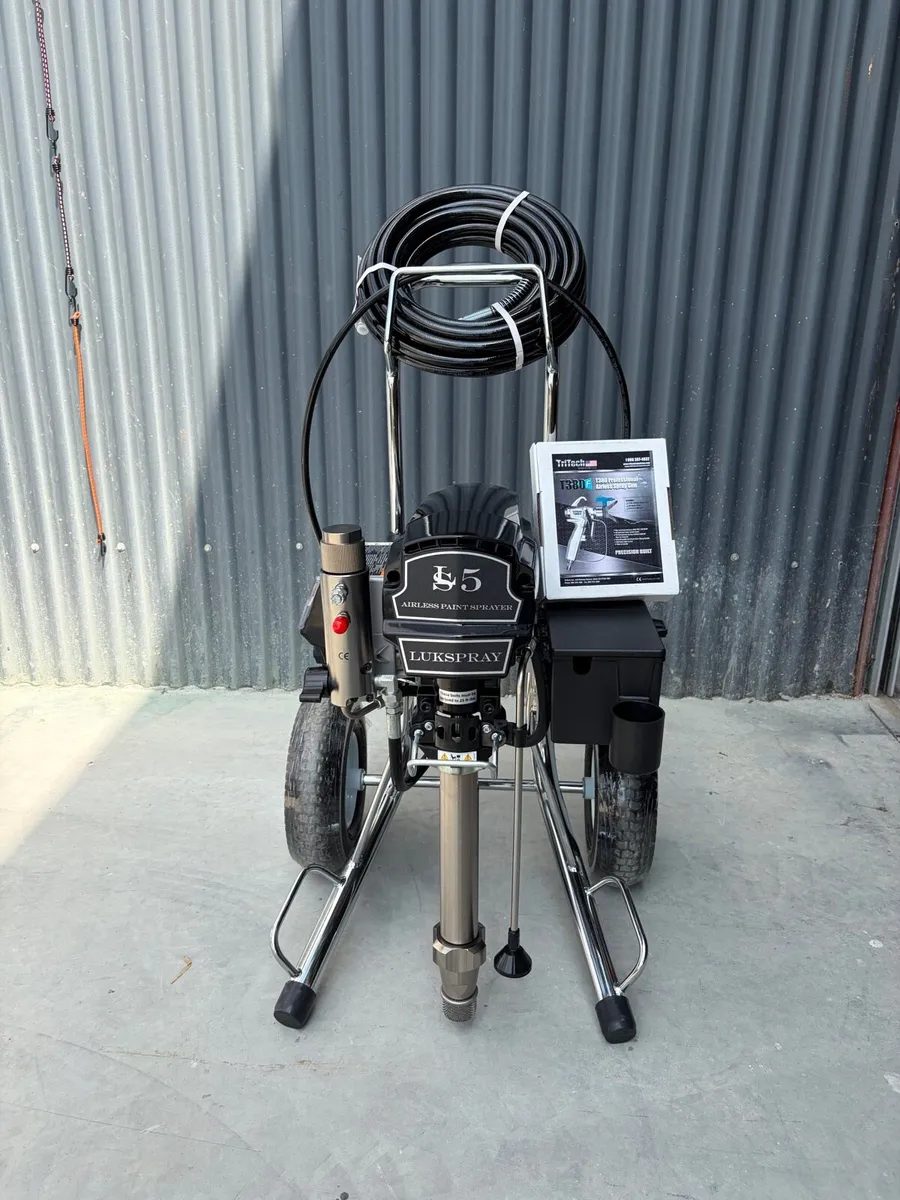 Airless paint sprayer LS5, 110v, new - Image 1