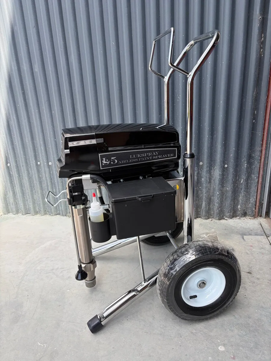 Airless paint sprayer LS5, 110v, new - Image 4