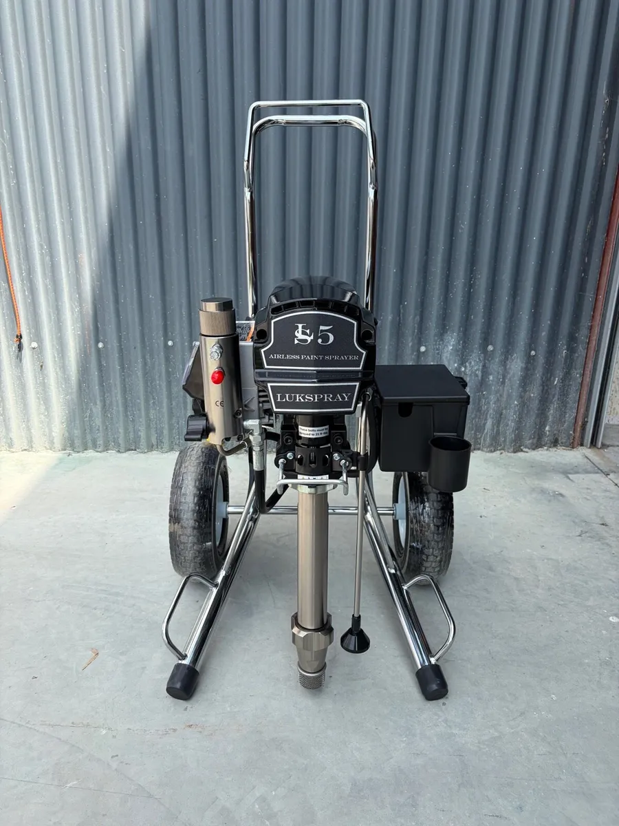 Airless paint sprayer LS5, 110v, new - Image 2