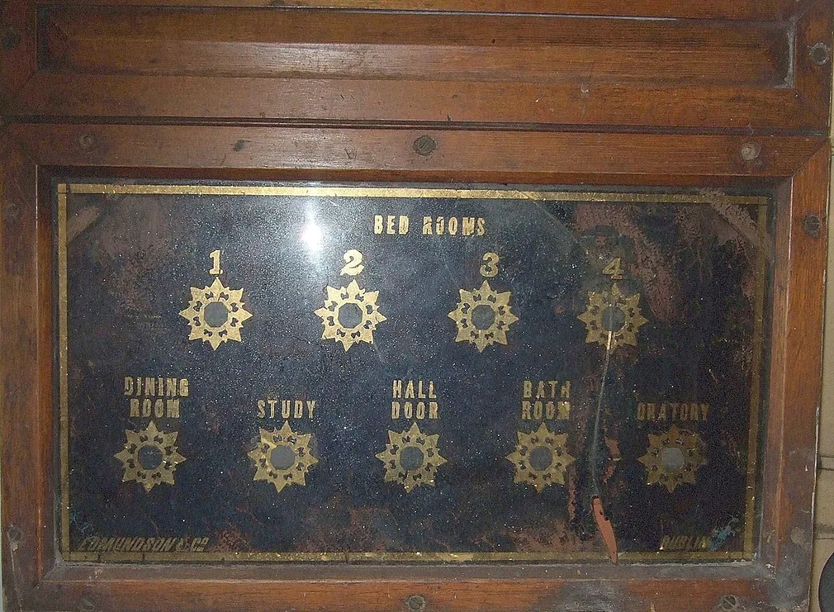 Antique Butler / Servants Bell Indicator Box - Image 3