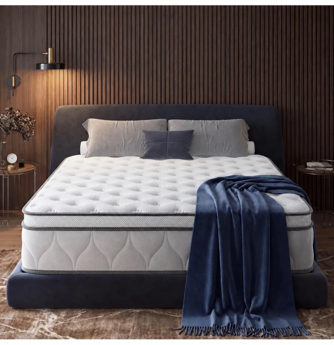 King Size Mattress, 25cm Hybrid Orthopedic Memory - Image 1