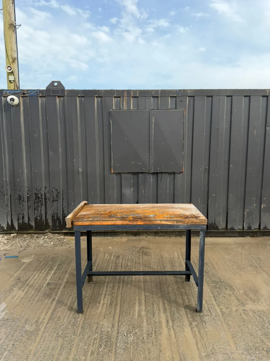 Heavy Duty Steel Workshop Table - Image 3