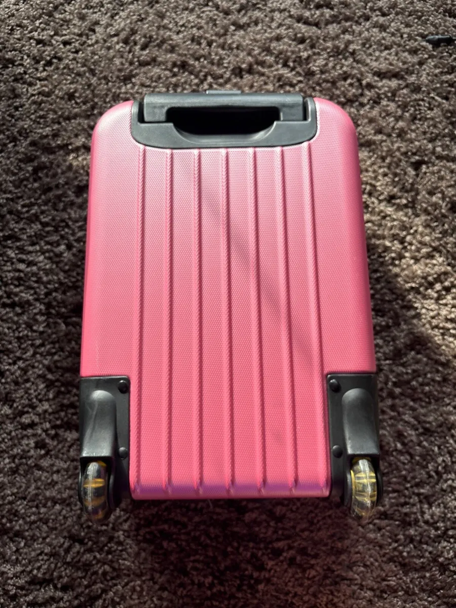 IT luggage Pink hard shell cabin suitcase - Image 2
