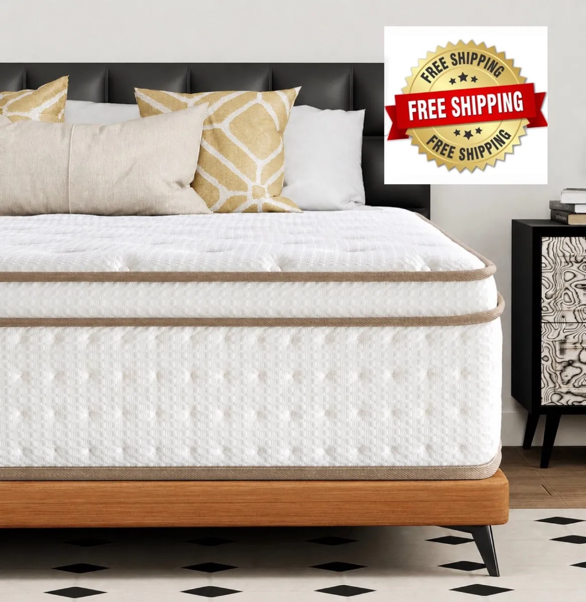 12 Inch 5ft King Mattress, King Size Mattresses Me - Image 1