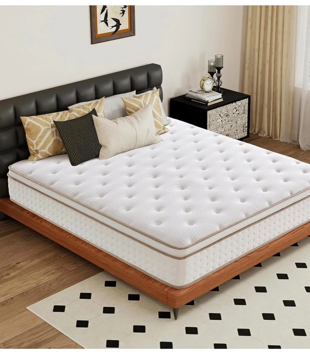 12 Inch 5ft King Mattress, King Size Mattresses Me - Image 1