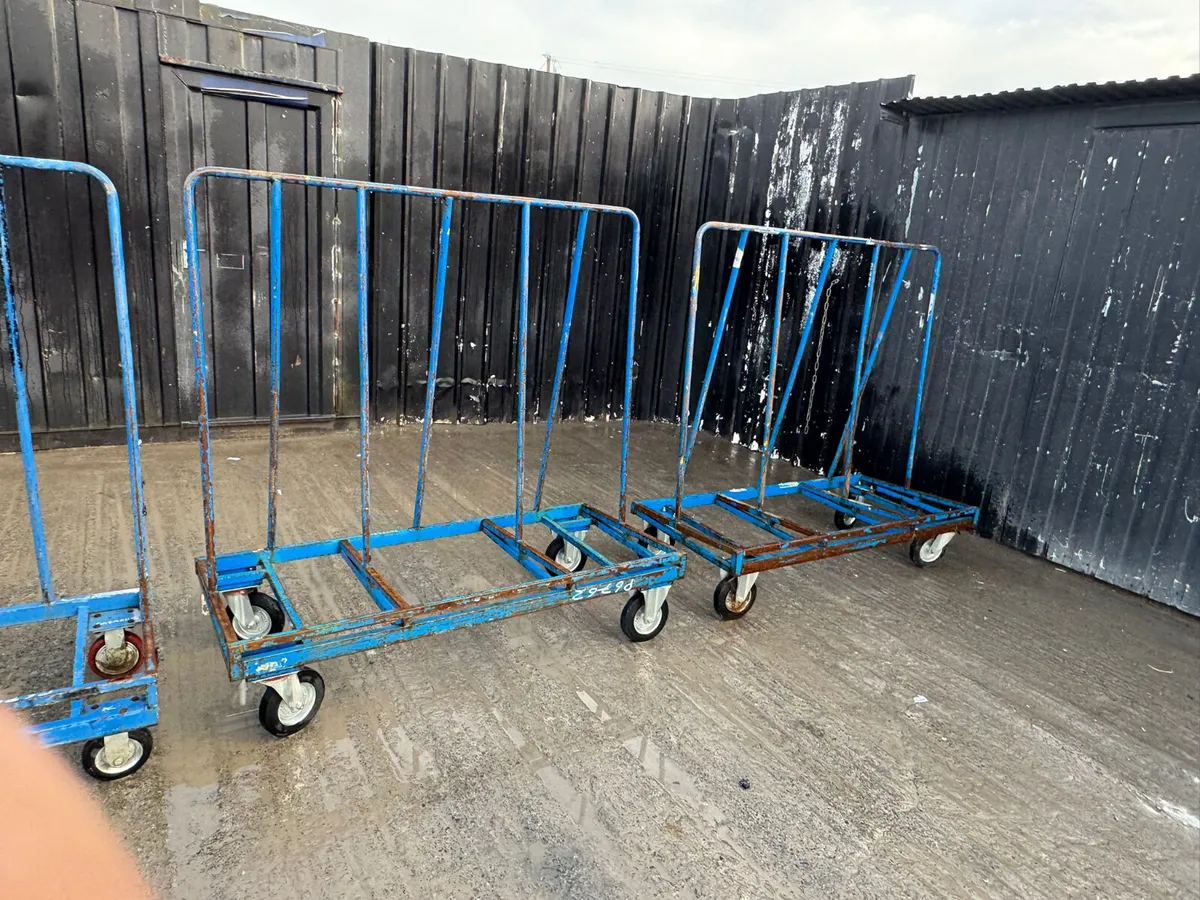 Plasterboard Trolley Single-Sided Panel Rack - Image 4