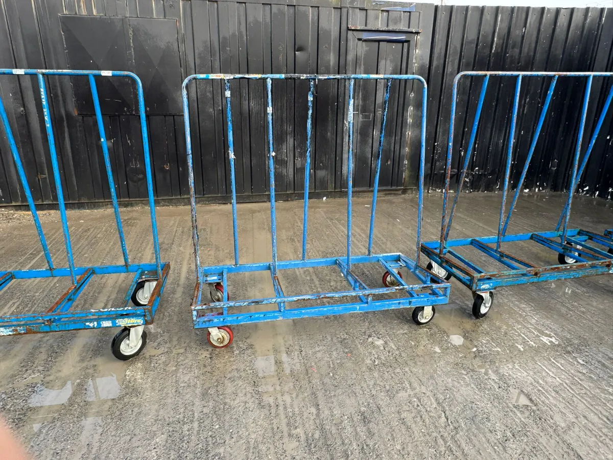 Plasterboard Trolley Single-Sided Panel Rack - Image 3