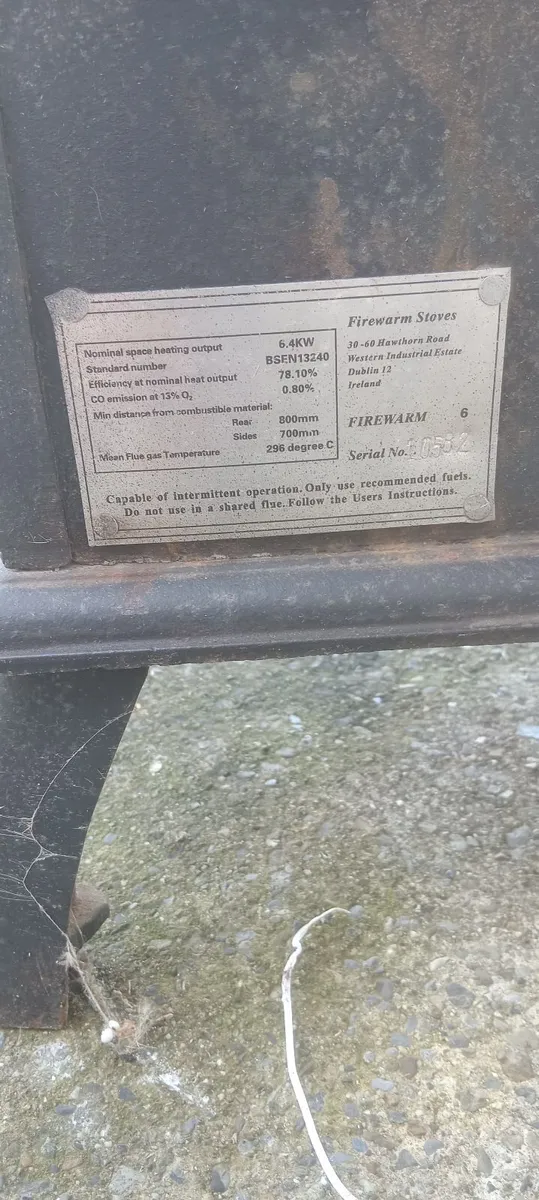 6.4 kw stove - Image 4
