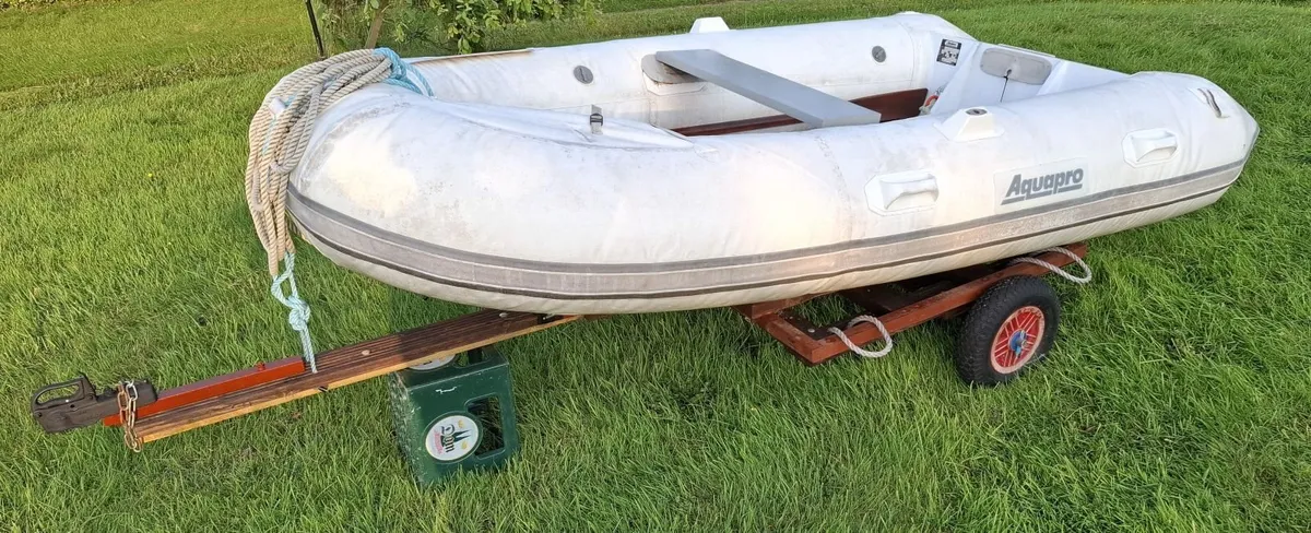 2.4M Aquapro RIB with trailer - Image 4