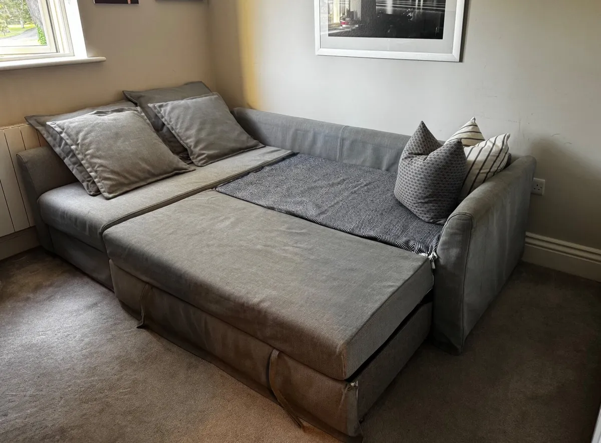 L/shaped 3 Seater Sofa Bed - Image 2