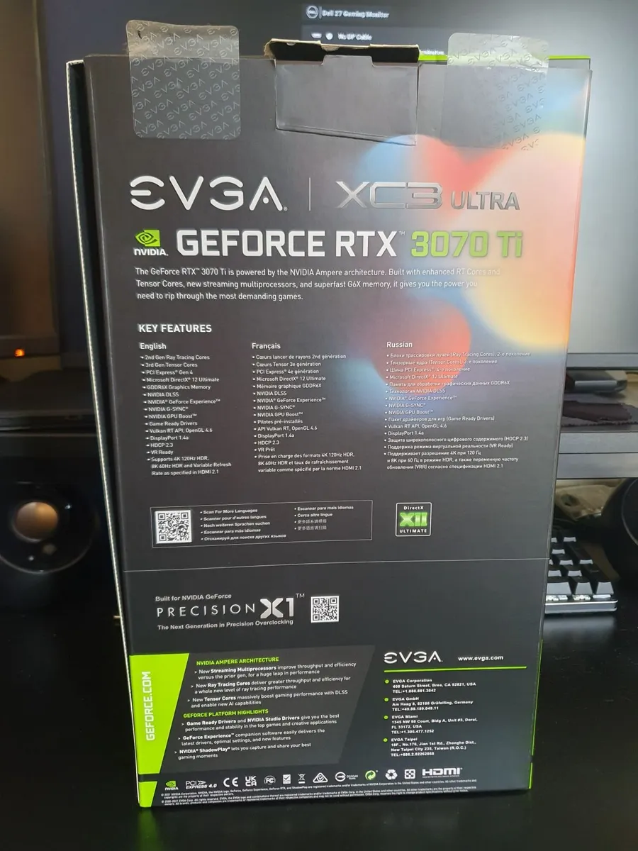 EVGA GeForce RTX 3070 Ti XC3 Ultra Gaming 8GB GDDR - Image 3