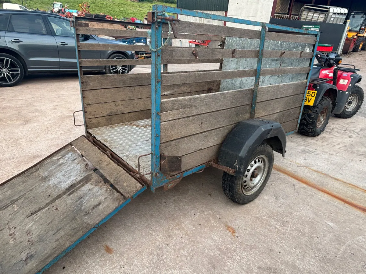 Quad trailer 6ft x 4ft calf/sheep - Image 1