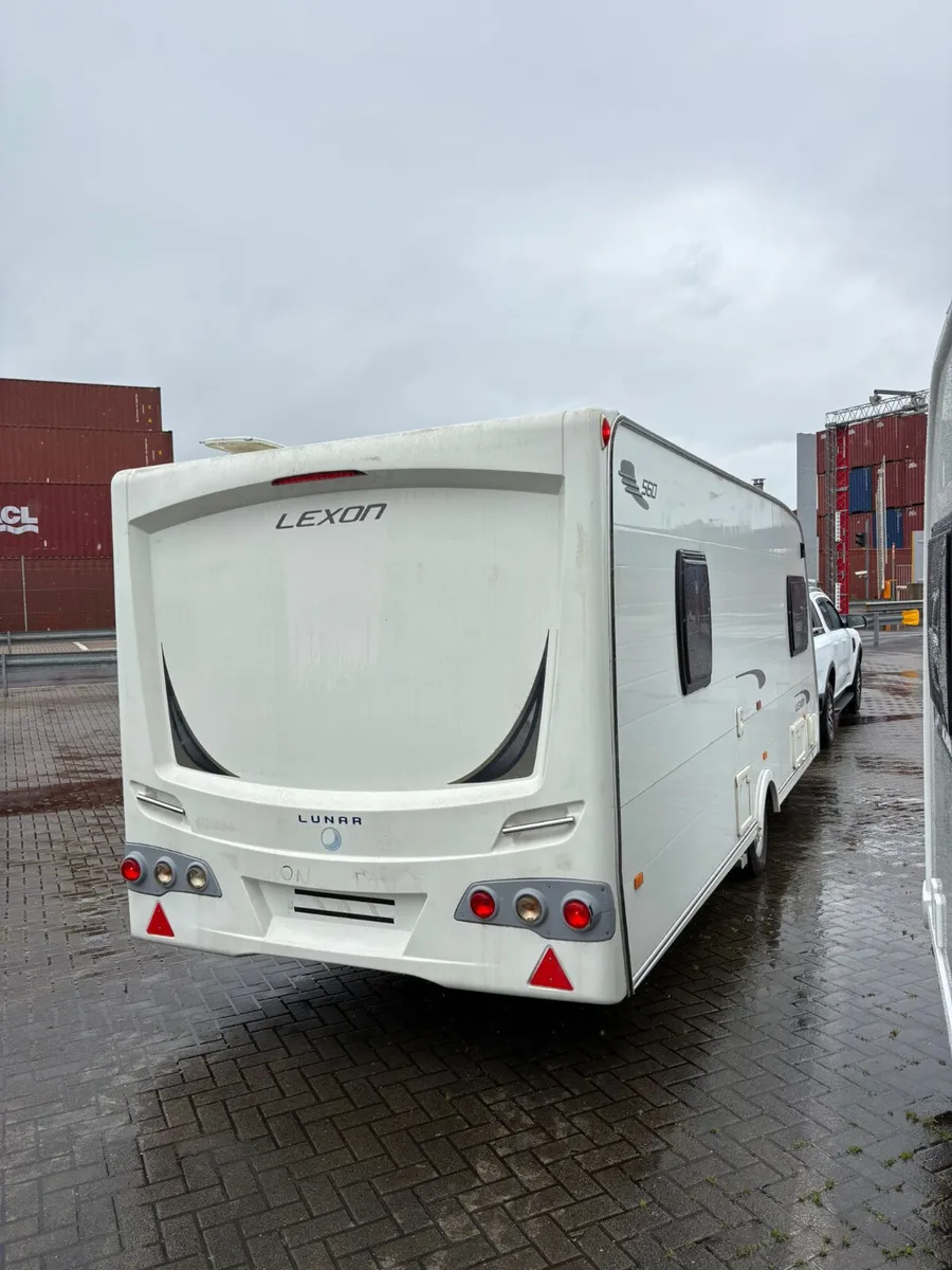 Lunar 4 Berth Rear Island Bed Caravan For Sale - Image 4
