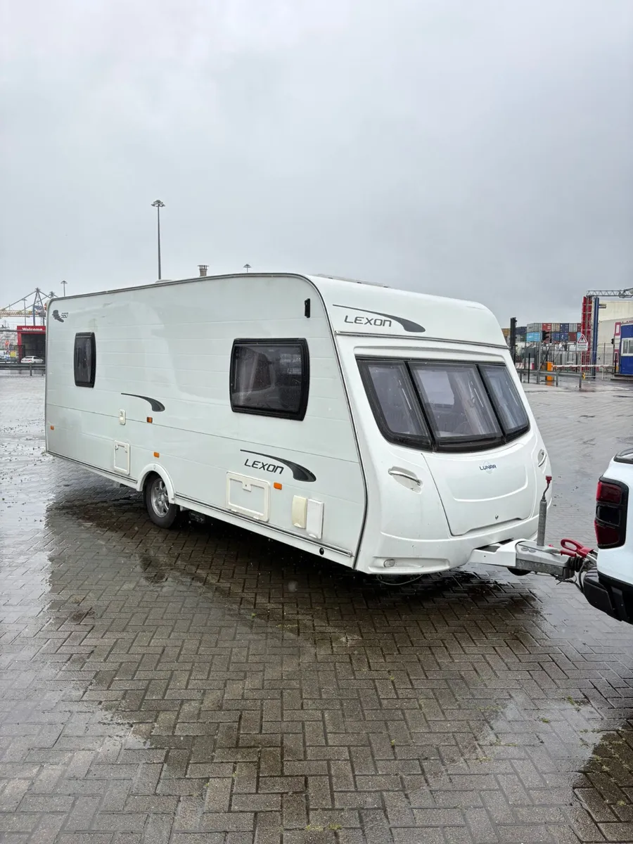 Lunar 4 Berth Rear Island Bed Caravan For Sale - Image 3